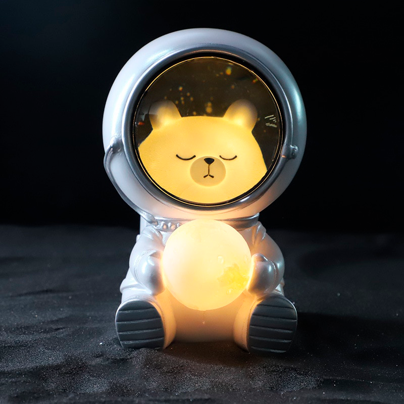 PET AUSTRONAUT LAMP - Luminária pet astronauta.